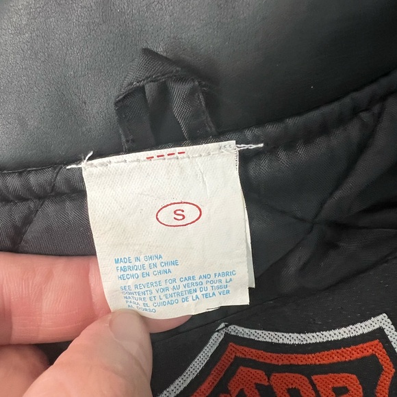 Authentic Vintage Harley Davidson Rebel Rose Zip Up Jacket - Picture 3 of 8